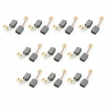 10 Pairs 33/64" x 9/25" x 15/64" Motor Carbon Brushes for Power Tool