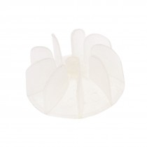 Machine Part Clear Plastic 5mm Inner Dia 9-Impeller Motor Fan Blade