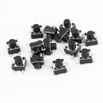 13pcs 9x6x6mm Momentary Tactile Tact Push Button Switch 4 Pin DIP Through Hole