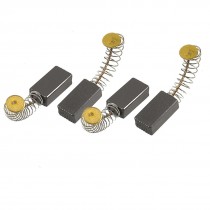 Auto Power Off 3/5" x 11/40" x 1/5" Electric Motor Carbon Brushes 4 Pcs