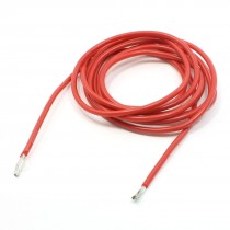 Spare Part 14AWG High Temperature Resistant Red Silicone Wires 2M Long