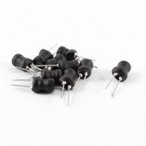 10 Pcs Axial Leaded Power 6x8 6mm x 8mm Plug in Inductors 2.2uH