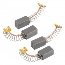 4 Pcs DC Electric Motor 3/11" x 15/64" x 15/32" Carbon Brushes
