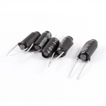 4mm x 15mm 14.5 Circle 0.8mm Wire Electronic Circuit Inductors 5 Pcs