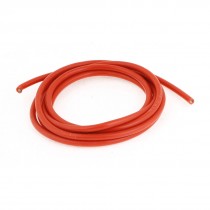 Electric Equip Part 10# Silicone Resin Cover Copper Core Red Wire 78.7"