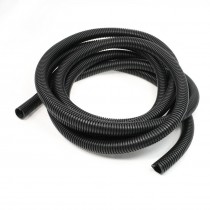 16.4Ft Length 63/64" Outer Diameter Plastic Split Loom Tubing Black
