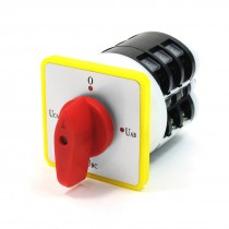 AC 500V 16A 4 Positions 12 Terminals Universal Changeover Switch LW5D-16YH3/3