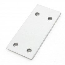 Silver Tone Rectangle Shape Plate for Makita 1900 Electric Planer