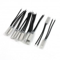 250V 5A NC. 90C Bimetal Thermostat Temperature Control Switch 12 Pieces