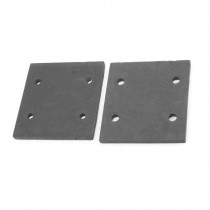 2 Pcs Rectangle Foam Replacement Back Pad for Makita 4510 Sander Machine