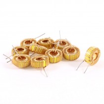 10 Pcs Toroid Core Inductor Wire Wind Wound 47uH 38mOhm 3A Coil