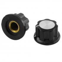 4 x 5/8" Potentiometer Volume Control Rotary Knob for Audio