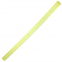 30mm Diameter 20" Long Flexible Yellow Polyurethane PU Rod Stick