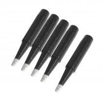 900M-T-2.4D 2.5mm Chisel Width Soldering Solder Iron Tip 5 Pcs