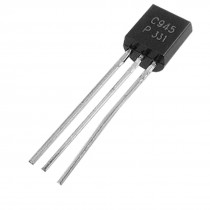 50 Pcs 50W 15mA NPN Silicon Transistors C945 Black