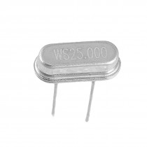 50 x 25.000MHz 25M Hz Crystal Oscillator HC-49S Low Profile