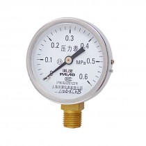 Pneumatic System Y-60 Air Pressure Test Gauge 0-0.6MPa