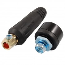 3 in 1 Brass Socket Welding Machine Cable Connector Adapter