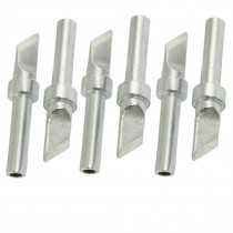 200-T-K Replaceable 6mm Bevel Width Soldering Iron Tip 5 Pcs