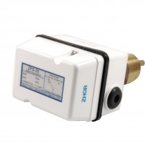AC 125V 15A 250V 7.5A SPDT 1G" White Thread Connection Water Flow Paddle Switch