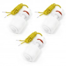 3Pcs ZP4310 Water Liquid Level Sensor PP Vertical Floating Switch