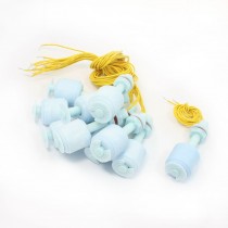 10Pcs 52mm Light Blue Water Level Sensor Plastic PP Float Switch ZP5210