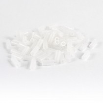 PCB Board White Cylinder Nylon Spacer Support 2.8mm x 4mm x 10mm 100 Pcs