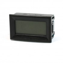 DC 0-20V Measuring Range Digital Display Voltmeter Panel Black