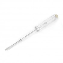 Clear 5mm Slotted Bit 100-500V AC Voltage Tester Electroprobe Screwdriver