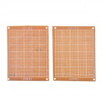 2pcs Prototype Single Side Tinned Universal PCB Circuit Board 6.9x9.3cm