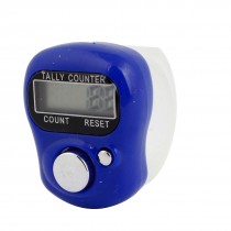 Dark Blue 5 Digit LCD Electronic Finger Counter Hand Tally
