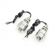 ZS4510 10mm Dia Thread Stailess Steel Water Level Floating Sensor Switch x 2