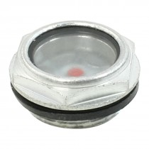 27mm Male Thread Plastic Oil Level Sight Glass for Air Compressor