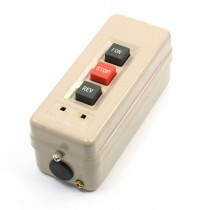 AC 500V 15A 2.2KW Self Locking Three Pushbutton Push Button Station