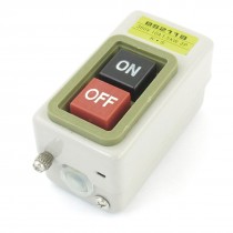 AC 380V 10A 1.5KW 3 Phase ON/OFF Latching Switcher Power Pushbutton Switch