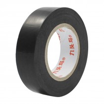 Black PVC Insulated Self-adhesive Electrical Tape Roll 14M 46Ft