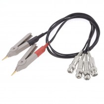 BNC Male Plug to 2 Clips Adapter Testing Cable 29.5" Long