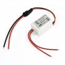 AC85-265V Driver Power Supply Adapter White for 4-5 1W LED Flexible Strip Light