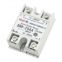 Temperature Contoller 4 Terminals Solid State Relay SSR-25 AA