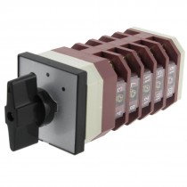 AC 380V 220V on/off/on 3 Position Rotary Cam Universal Changeover Switch