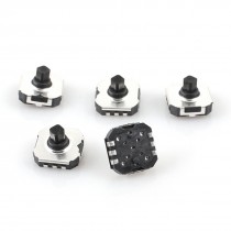 5 Pcs 7mm x 7mm 6 Pin 5 Way Momentary Push Button SMD SMT Tactile Switch