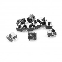 10 Pcs 4 Pin SPST Momentary Push Button Mini SMD SMT Tactile Tact Switch