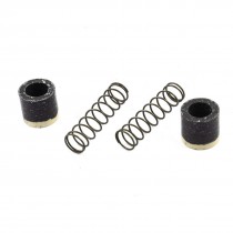 2 Pcs Air Compressor Metallic Spiral Spring Seal Pads Protectors Set