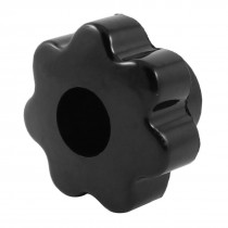 11mm Dia Female Thread Plastic 50mm Dia Star Head Clamping Knob Grip Replacement