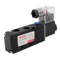 4V210 08 DC 24V 200mA Direct Action 2 Position 3 Way Solenoid Valve