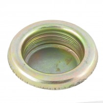 Gold Tone Metal 1.6" Diameter Round Oil Drum Cover Lid