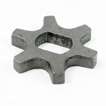 30mm x 30mm x 5mm Single Row 6 Teeth Simplex Chain 5016 Drive Sprocket Dark Gray