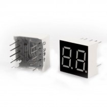 5 Pcs Red Light 10 Pins 2 Digit Segment LED Tube Numeric Display