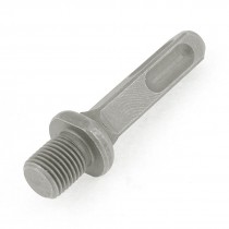 64mm Long 12mm Thread 9mm Wide Four Hollow Shank Drilling Chuck Adapter