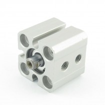 CQ2B Series Double Action 12x5mm 1.0Mpa Compact Thin Air Cylinder